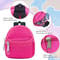 Mini Backpack Coin Purse Keychain DoubleZipper Small Wallet Pendant Bag For Keys Coins Cute Bag D 2