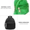 Mini Backpack Coin Purse Keychain DoubleZipper Small Wallet Pendant Bag For Keys Coins Cute Bag D 4