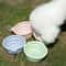 Collapsible Silicone Dog Bowl Folding Travel Pet Food Water Dish For Dogs Cats Puppies Portable 2