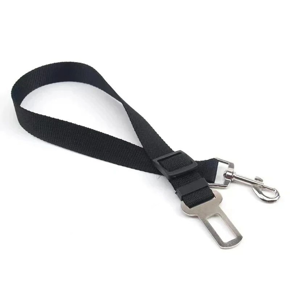 Retractable Dog Car Seat Belt Leash Adjustable Safety Tether Harness Connector For Secure Pet Trav 6