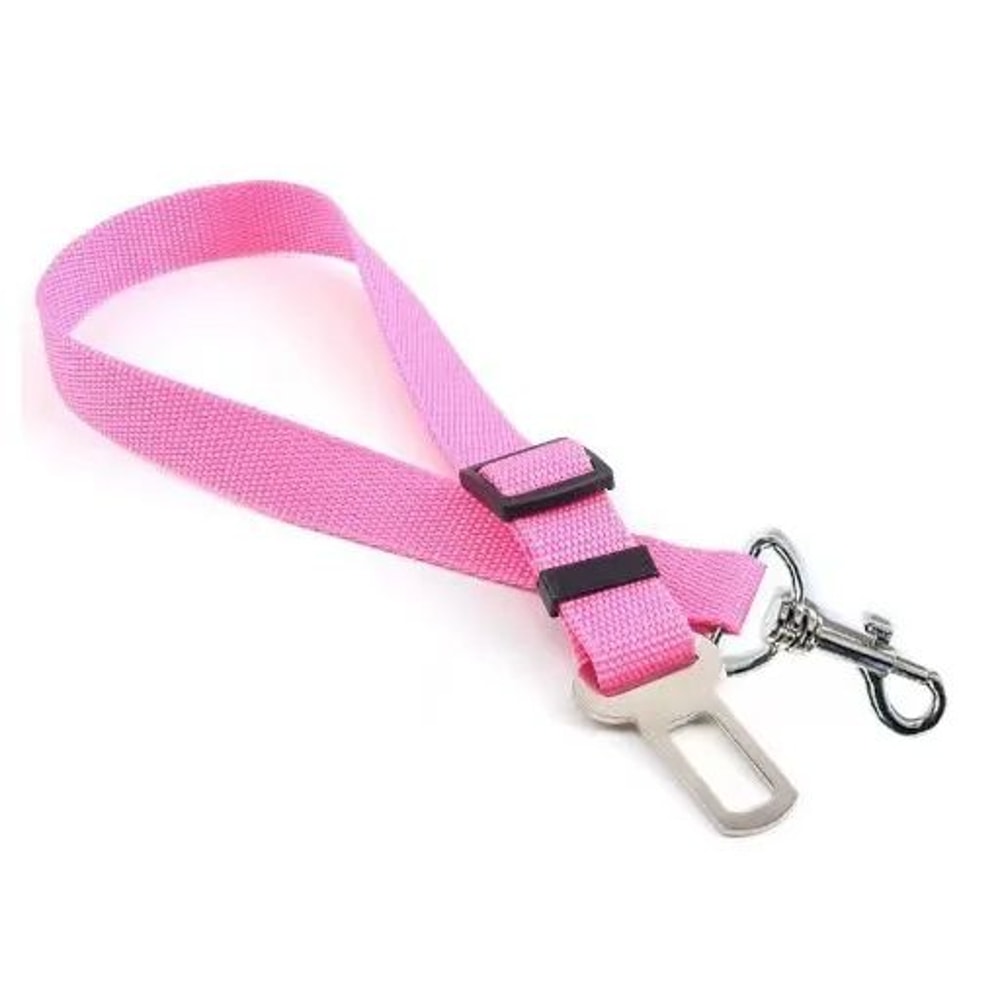 Retractable Dog Car Seat Belt Leash Adjustable Safety Tether Harness Connector For Secure Pet Trav 7