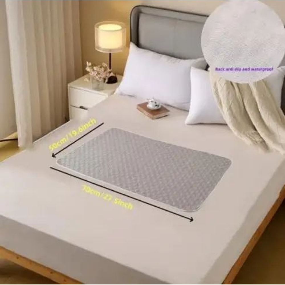 Washable Leakproof Incontinence Bed Pads Reusable Absorbent Care Mats For Elderly Pets Period Pro 7