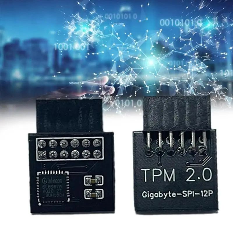 TPM 20 Encryption Security Module 121418201 Pin Trusted Platform Module For MultiBrand Motherboard 2