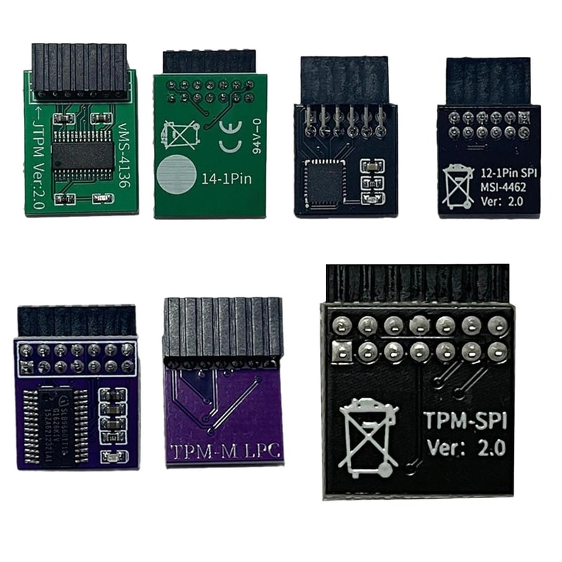 TPM 20 Encryption Security Module 121418201 Pin Trusted Platform Module For MultiBrand Motherboard 5