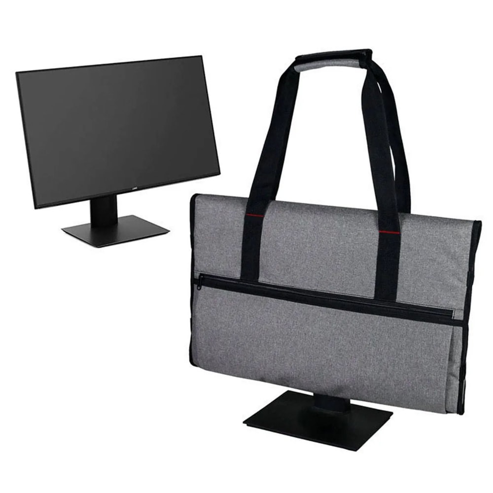 Monitor Moving Storage Bag Protective Computer Display Screen Carry Tote With Handle For Household 1