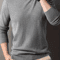 Soft knit cashmere sweater for men