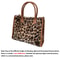 Yellow Leopard Print Plush Tote Bag For Women Autumn Winter Fashion Shoulder Handbag Soft Faux Fur 6