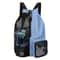 Mesh Drawstring Beach Backpack Set With Wet Bag Perforated Swimming Gym Storage Bag For Pool Yoga 8