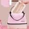 Pink DoubleLayer Insulated Lunch Bag Large Capacity Aluminum Foil Thermal Cooler Tote Portable Ice 1