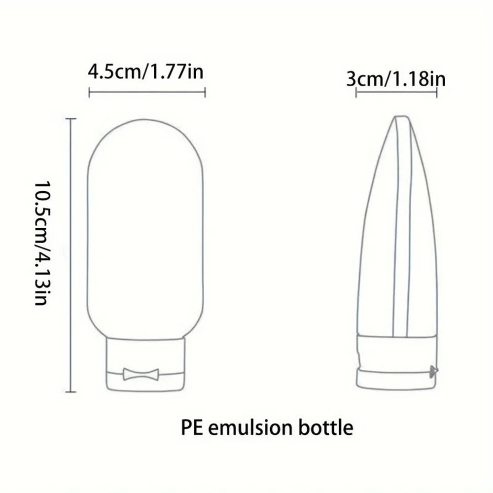 11 Pcs LeakProof Travel Bottles TSA Approved Refillable Toiletry Containers For Lotion Spray Crea 4