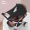 UVResistant Stroller Sunshade Cover HighView Bidirectional Canopy EasyInstall Baby Sun Protection 6