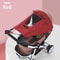 UVResistant Stroller Sunshade Cover HighView Bidirectional Canopy EasyInstall Baby Sun Protection 9