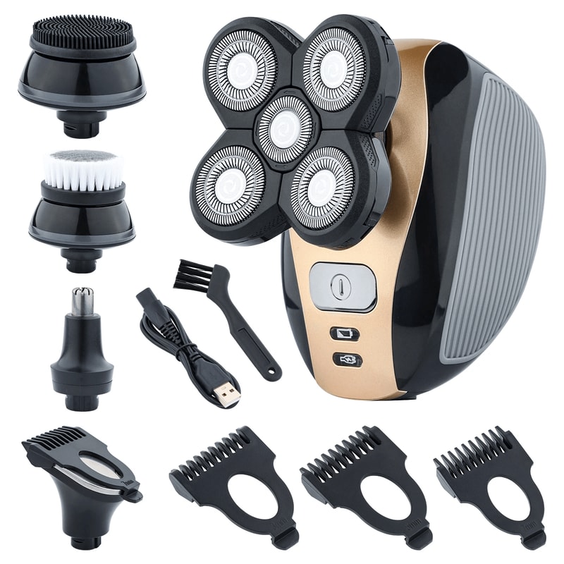 5in1 grooming kit for bald men