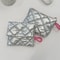 Silver Bow Canvas Coin Purse Small Zipper Coin Wallet Pouch For Women Girls Earphone Key Money St 5