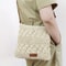 Handwoven Straw Crossbody Beach Bag HollowOut Summer Woven Shoulder Purse Lightweight Vacation Tot 0