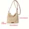 Handwoven Straw Crossbody Beach Bag HollowOut Summer Woven Shoulder Purse Lightweight Vacation Tot 2