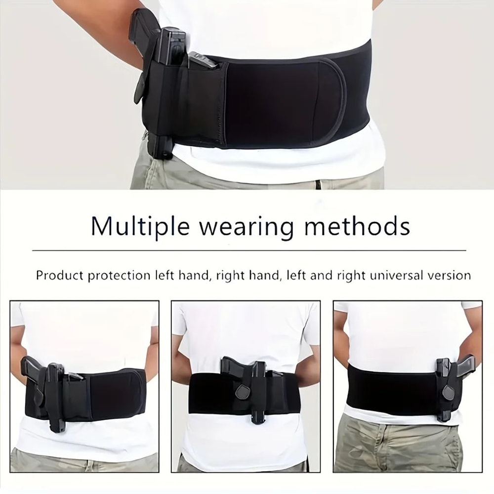 Outdoor Tactical Waist Pouch Concealed Utility Belt Bag With Waterproof Diving Fabric MultiFunctio 2