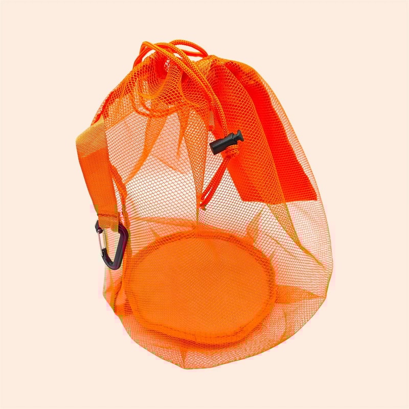Portable Sports Ball Net Bag Drawstring Mesh Carry Sack For Basketball Football Volleyball Trainin 8