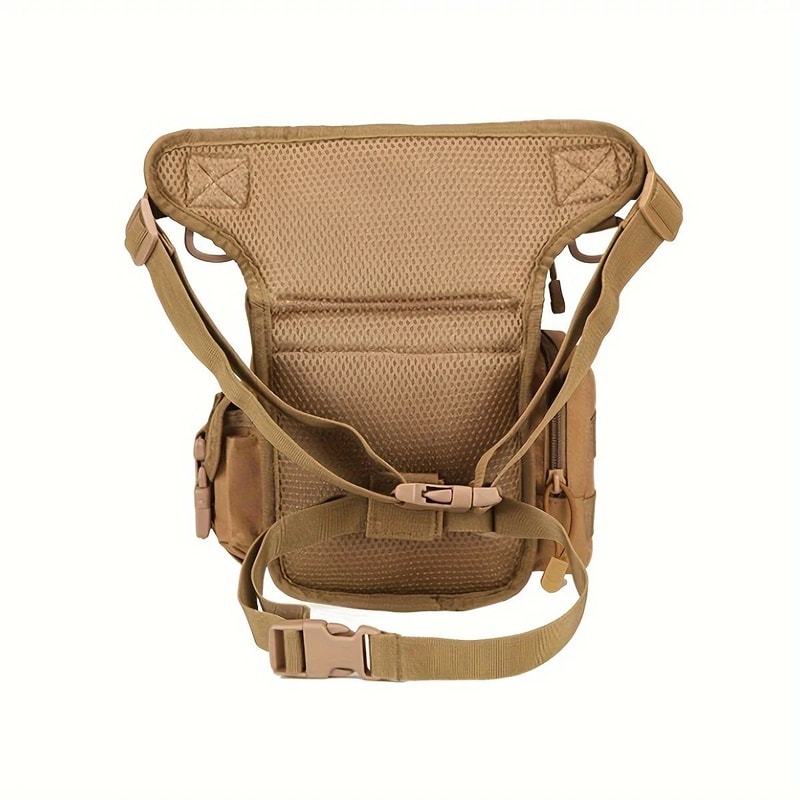 Camouflage Tactical Drop Leg Bag Outdoor Hiking Waist Thigh Pouch For Fishing Cycling Camping Han 2