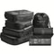 7 Pcs Travel Packing Cubes Set Luggage Organizer Bags For Clothes Underwear Shoes Lightweight Sui 0