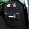 Black Felt Car Seat Back Organizer MultiPocket Hanging Backseat Storage Pouch For Kids Travel Ess 1