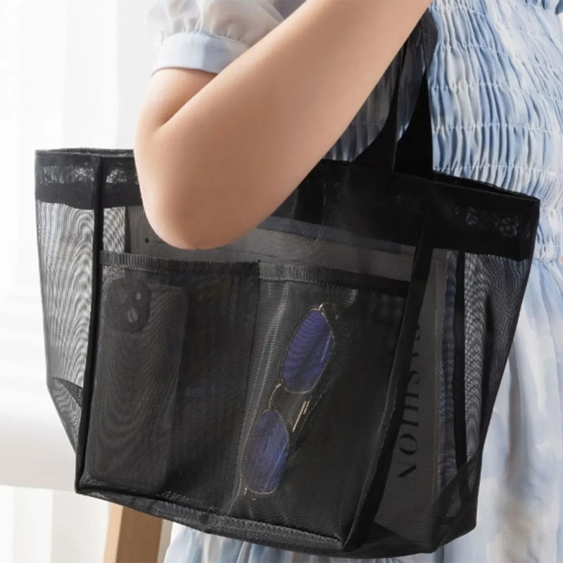 Black Felt Car Seat Back Organizer MultiPocket Hanging Backseat Storage Pouch For Kids Travel Ess 5