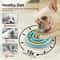 NonSlip Slow Feeder Dog Bowl Fun AntiGulping Puzzle Feeding Dish For Puppies Dogs EcoFriendly Slo 1