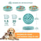 NonSlip Slow Feeder Dog Bowl Fun AntiGulping Puzzle Feeding Dish For Puppies Dogs EcoFriendly Slo 3