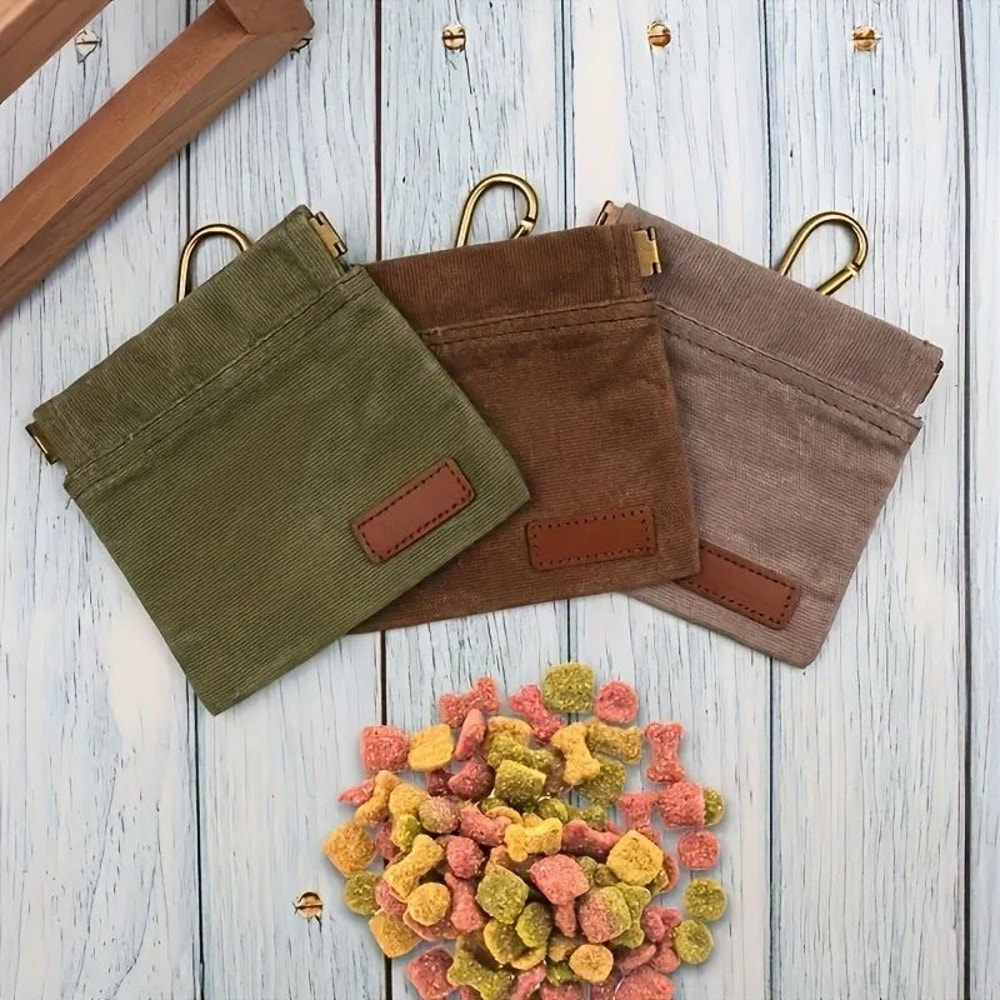 Large Capacity Dog Treat Waist Bag HandsFree Dog Walking Training Pouch With Snack Storage Poop Ba 1