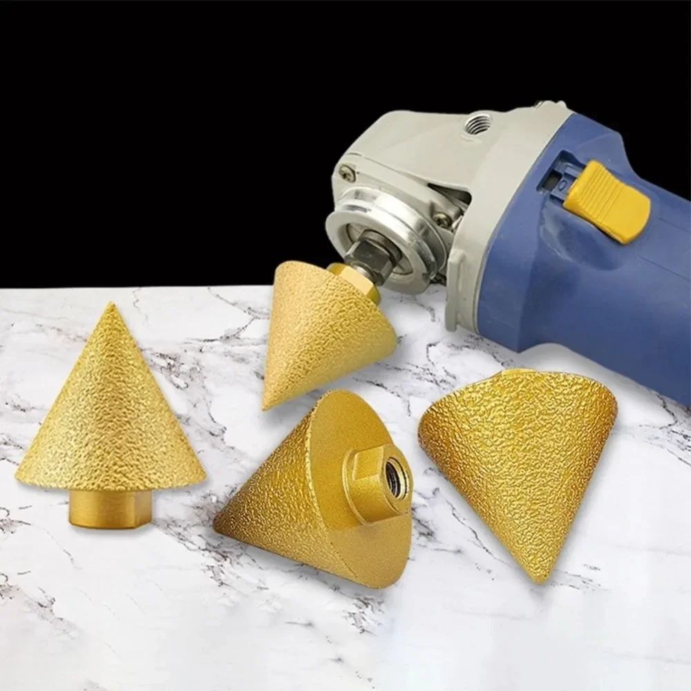 M14 Diamond Chamfer Bit 152 Inches Tile Beveling Cone Grinding Drill Attachment Ceramic Stone Edge 2