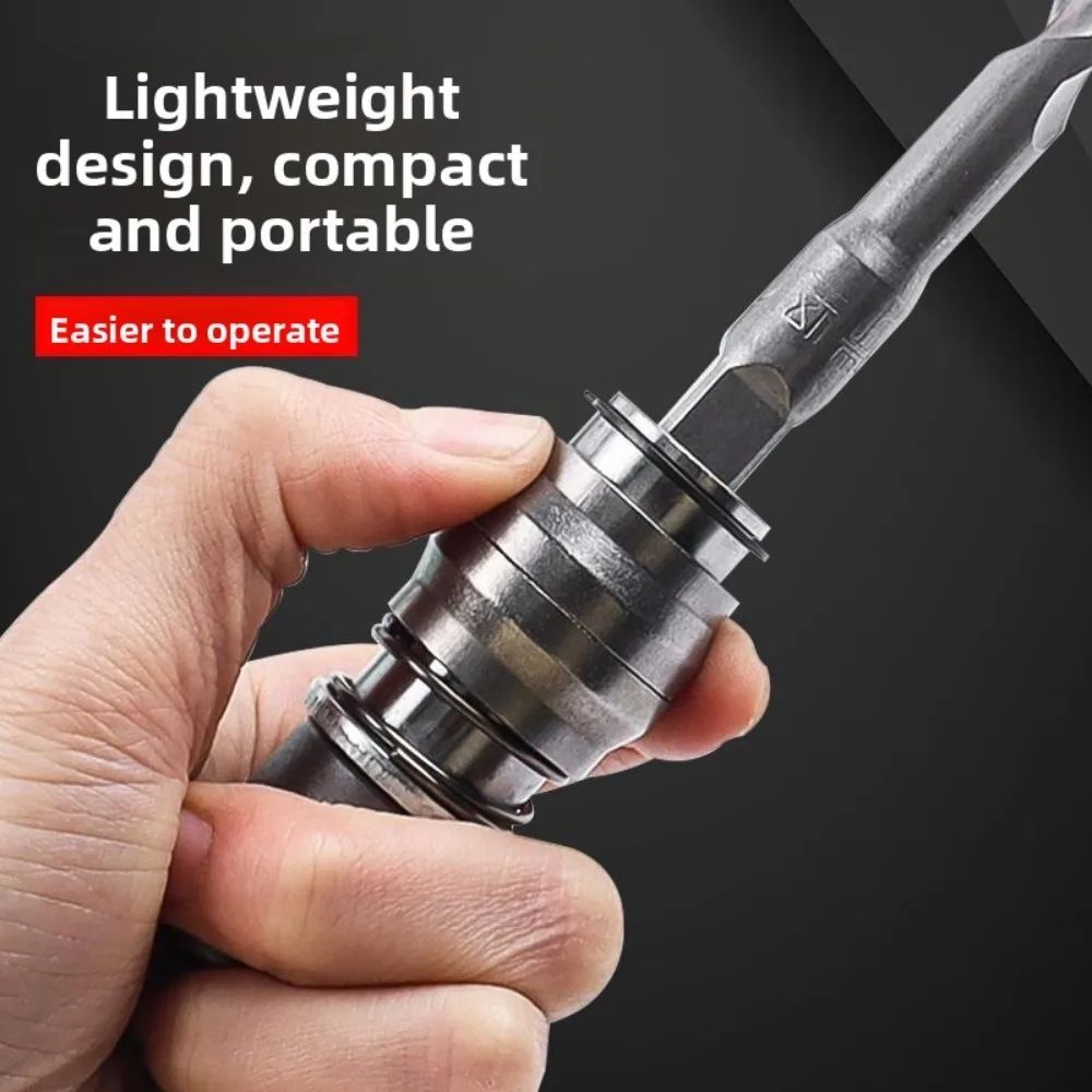 Rotary Hammer Conversion Adapter HighPower Concrete Drill Converter Lightweight Square Shank Tool 1