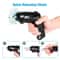 Mini Cordless Electric Screwdriver Drill Rechargeable Power Tool For Home DIY Furniture Assembly 2