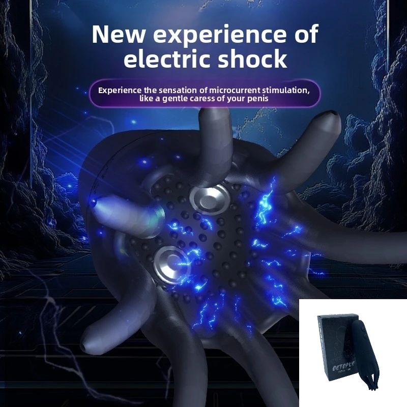 Rechargeable TongueStyle Finger Sleeve Vibrator For Men Soft Silicone Intimate Massager Pulsing Mo 1