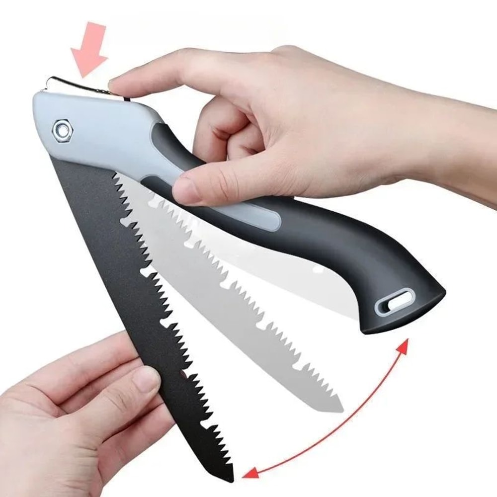 HeavyDuty Folding Hand Saw For Wood Cutting Sharp Pruning Camping Saw For Trees Garden Branches 2