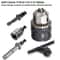 SDS To 12 In 20UNF Chuck Adapter Quick Change 14in Hex Impact Driver Converter 1513mm Drill Chuck 4