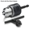 SDS To 12 In 20UNF Chuck Adapter Quick Change 14in Hex Impact Driver Converter 1513mm Drill Chuck 5