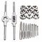 M3M12 Tap And Die Set Alloy Steel Metric Threading Tool Kit For Internal External Threads Precis 2