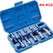 10PCS Triple Square Spline Bit Socket Set M4M18 TamperResistant XZN Driver Bits For Auto Repair 0