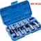 10PCS Triple Square Spline Bit Socket Set M4M18 TamperResistant XZN Driver Bits For Auto Repair 6
