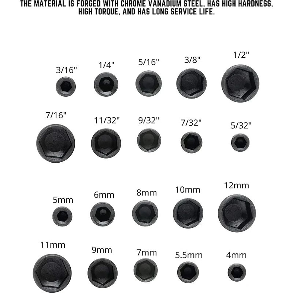 914 Pcs Hex Socket Nut Driver Set Magnetic Sleeve Drill Bit Attachments For Fast Bolt Nut Tighten 2