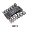 914 Pcs Hex Socket Nut Driver Set Magnetic Sleeve Drill Bit Attachments For Fast Bolt Nut Tighten 5