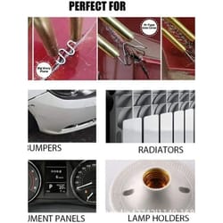 220v eu plastic welding hot stapler – bumper crack repair kit with welding staples for fast, strong plastic fixing