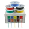 22AWG Silicone Hookup Wire Kit Tinned Copper Stranded Wire 5 Colors 5m10m Each For DIY RC 4