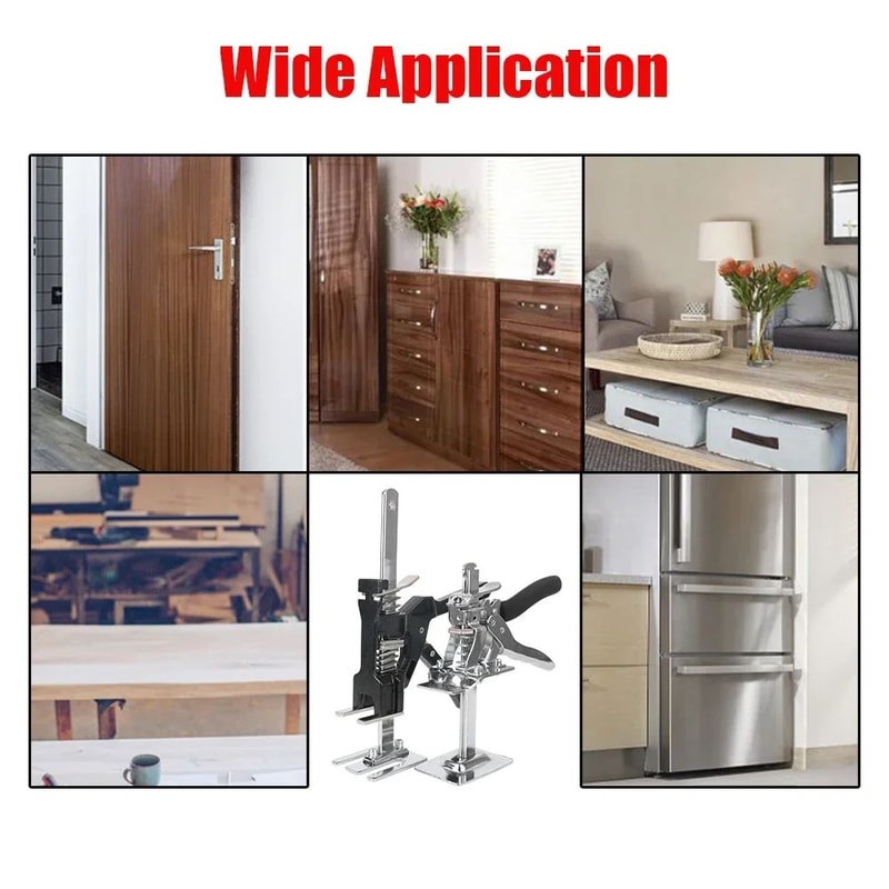 HeavyDuty Panel Lifter Cabinet Jack Height Adjuster Tool For Doors Drywall Cabinets Furniture In 3