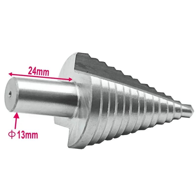 535mm HSS Step Drill Bit High Speed Steel Hole Cutter For Wood Metal Plastic Reamer Bit For Power T 3