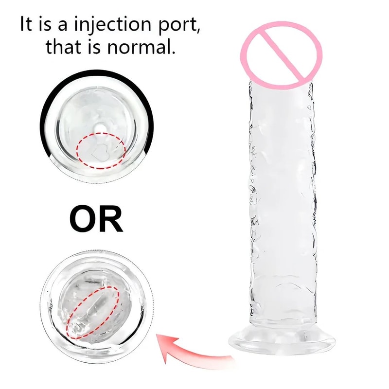 Reusable Male Enhancer Ring Realistic Suction Cup Massager Soft Jelly Silicone Toy For Stamina Pl 3