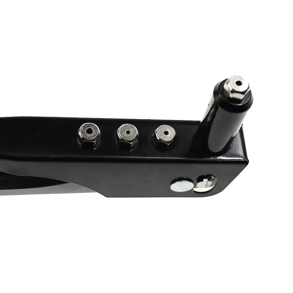 Professional Manual Rivet Gun Tool AntiRust Metal Hand Riveter With Removable Heads For DIY Automo 5