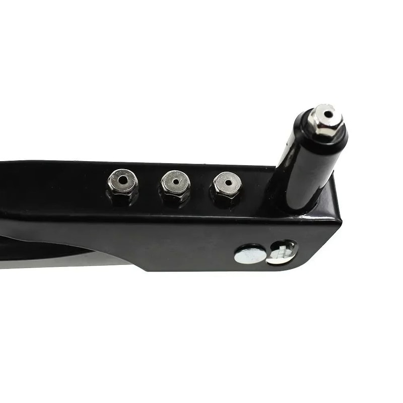 Professional Manual Rivet Gun Tool AntiRust Metal Hand Riveter With Removable Heads For DIY Automo 5