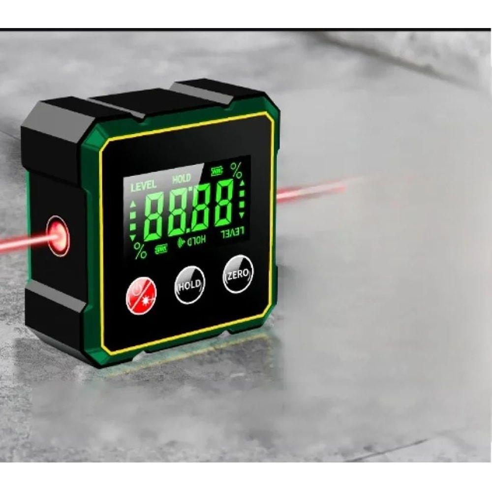 Mini Magnetic Digital Protractor Inclinometer Level 090 Angle Gauge With 4Side Magnets For Woodwor 7