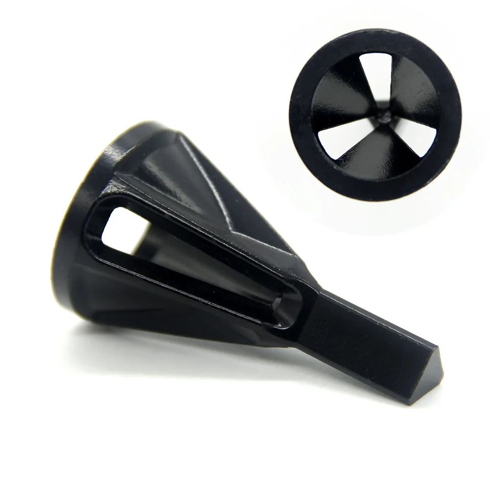 6Flute External Deburring Chamfer Tool Drill Bit HexTriangle Shank Metal Trimming Screw Burr Remo 1